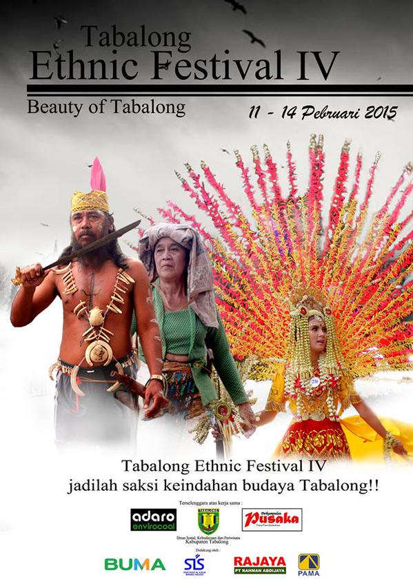 visittabalong's tweet photo. Ayo berhadir di Event Tabalong Ethnic Festival IV 11-14 Feb 2015 #BeautyOfTabalong #TEF2015 @WargaBanua @inagakalsel http://t.co/50QV4oDfHo
