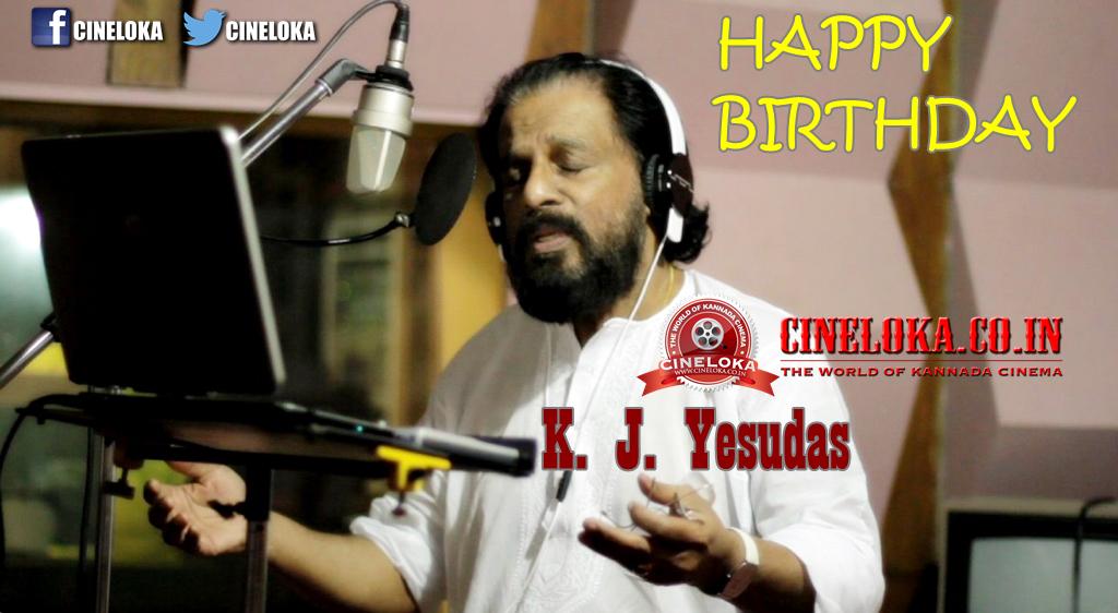 Happy Birthday Wishes to one of the Legendary Indian Singers of All-Time, K. J.Yesudas Sir <3 