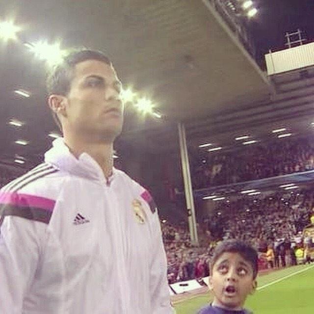 Asartwork_'s tweet photo. Yo soy Cristiano Ronaldo y tú ex es el niño. Así las cosas. http://t.co/xl6cblcQTh