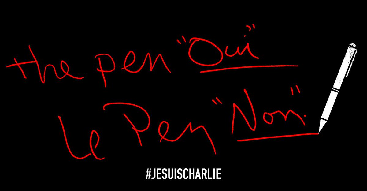 #jesuischarlie  I am Charlie, too.

Love, 
<a href="/rogerwaters/">Roger Waters ✊</a>