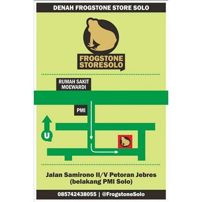 frogstoneco's tweet photo. Teruntuk Frogstar Solo yang hingga saat ini masih bingung dimana @FrogstoneSolo, nih mapnya yak http://t.co/5gBV9cJxxA