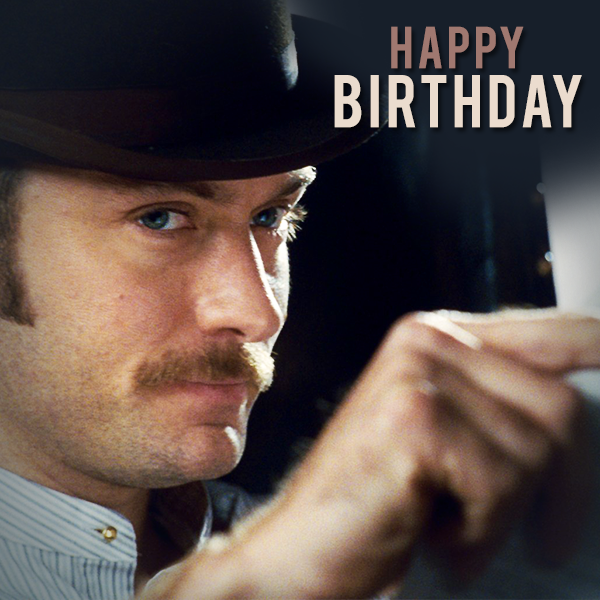 Wishing a Happy Birthday to Jude Law, the only friend to detective Sherlock Holmes! Your favourite Dr.Watson moment? 