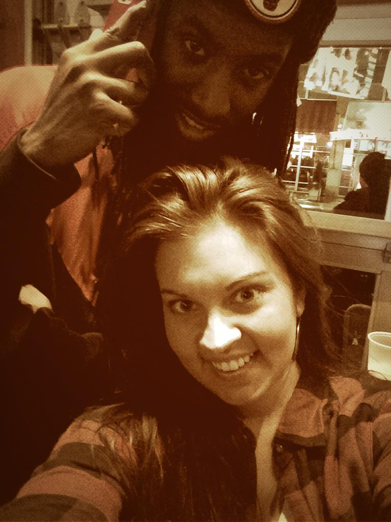 SparksBlakey's tweet photo. WE BE ALL NIGHT๐๐ @salinaD16 #WeBeOut http://t.co/rbRaNrRGfx