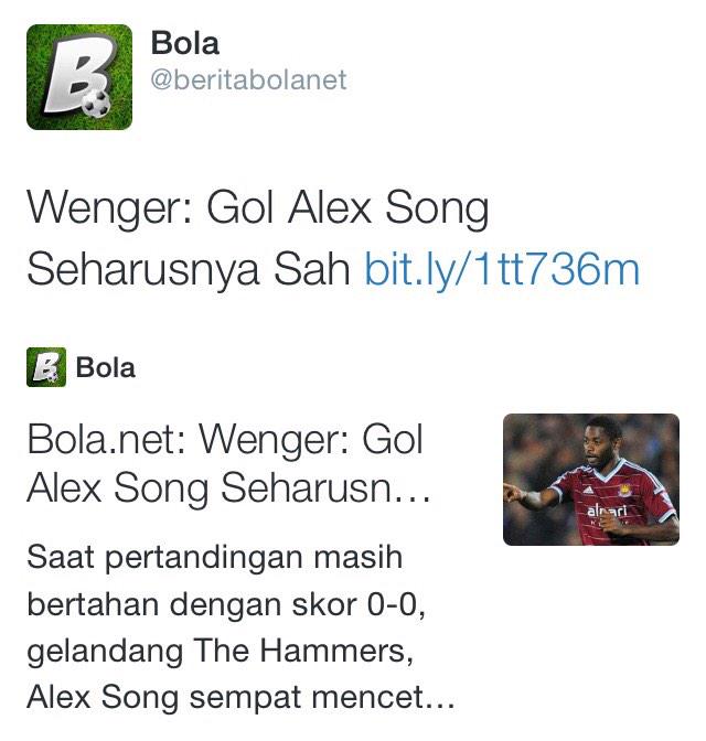 eddibrokoli's tweet photo. Ya gini bedanya emang, yg songong gede omongnya doang ama yg keren #WeLoveYouArseneWenger  #FJM http://t.co/0z9Ft6uJnC