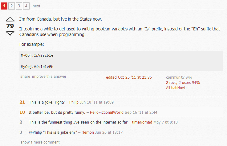ProgrammingPuns's tweet image. Canadian Programming