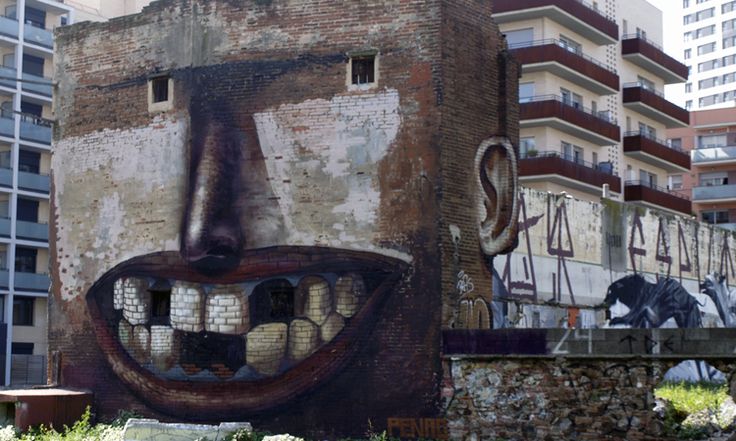 artistic_ideas's tweet photo. Arte Urbano Penao, Barcelona http://t.co/rgqZHu04Ox
