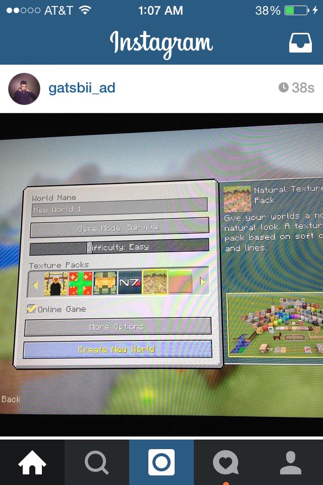 Ts_Bakdraft's tweet photo. Broadcasting on XB1 Minecraft co-op survival come check me out on http://t.co/UW9BiUXKFr @gatsbii_ad #nextgen http://t.co/WCSoOUxgog