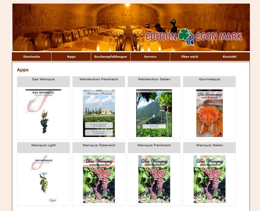 ALLE MEINE APPS FÜR WEIN- UND GENUSSFREUNDE MIT DIREKTER VERKNÜPFUNG ZU DEN STORES ....
AUF diplomsommelier.at