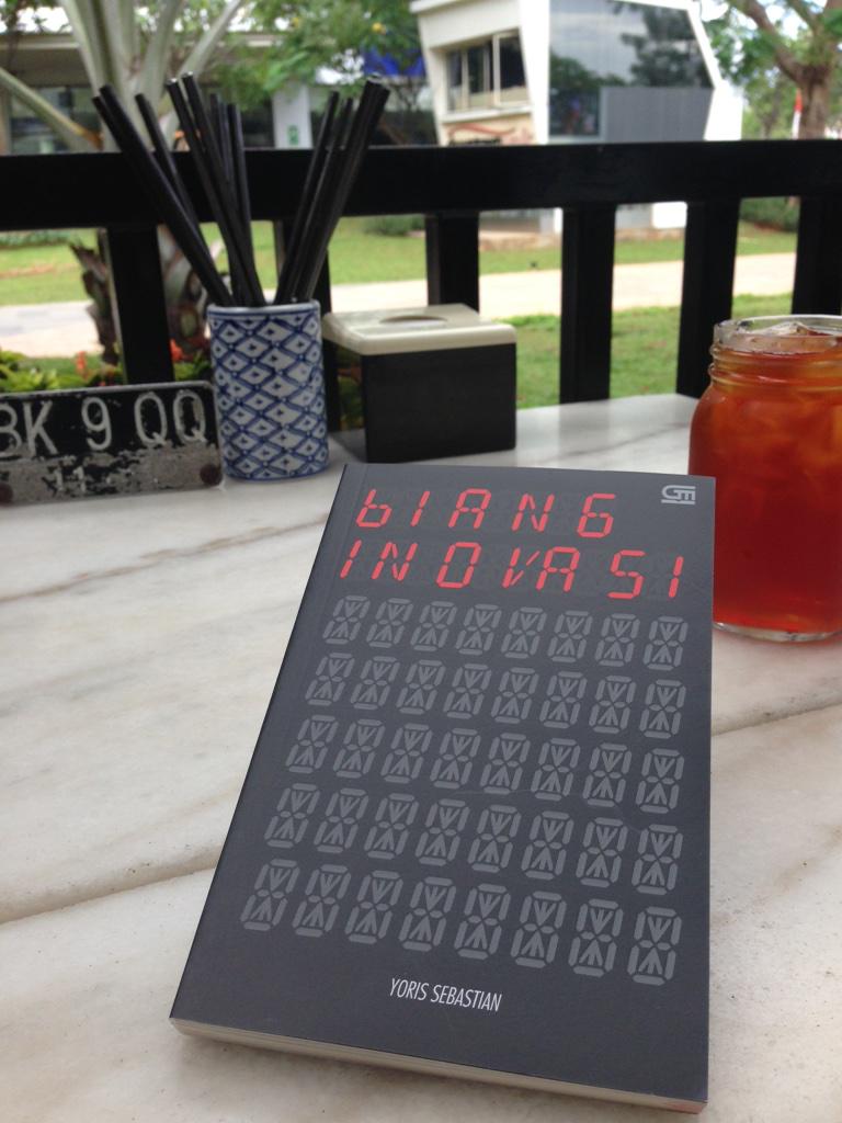 Buku terbaru <a href="/yoris/">YORIS SEBASTIAN</a> judulnya "Biang Inovasi" #IMS_BUKUYORIS