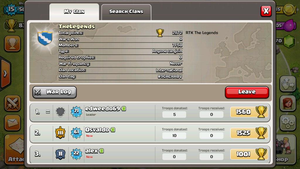Join our clan.we are always active