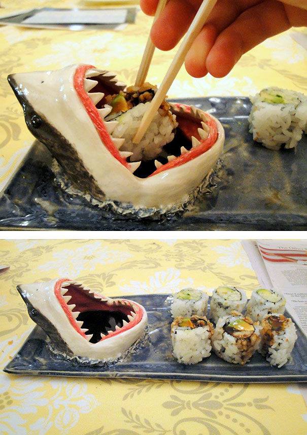 Soy sauce shark dish. Yes!