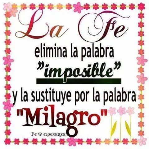 luisastudillo75's tweet photo. Al que CREE todo es POSIBLE, lo dijo el dador de la vida JESUCRISTO, a nosotros nos toca creer y a DIOS el HACER.. http://t.co/HOGb2Uy9ii