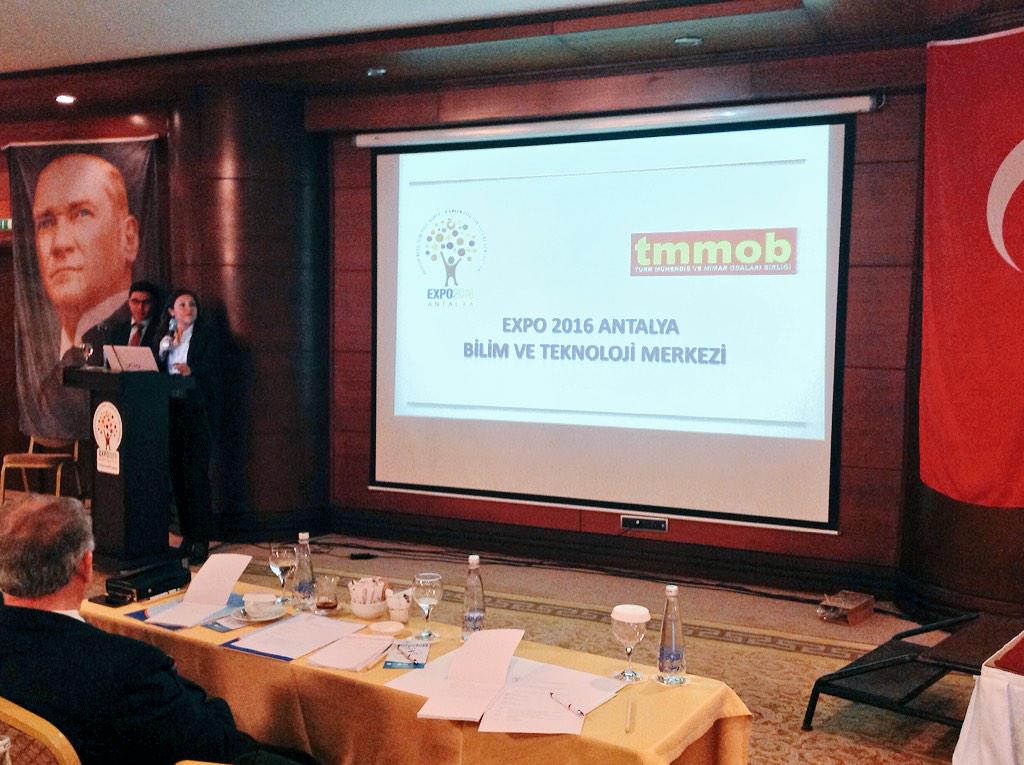 “<a href="/ilhanmetin_/">İlhan METİN</a>: EMO ANTALYA Sb YK Üyesi Çiğdem Işıkyürek <a href="/expo2016antalya/">EXPO Antalya</a>  ”