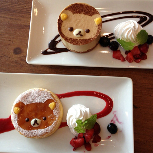 fairyszz's tweet photo. คาเฟ่ริลัคคุมะ Rilakkuma × TOWER RECORDS CAFE ที่สาขา Shibuya http://t.co/tfNQmxI91S