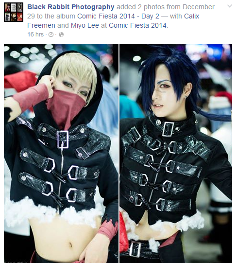 Hexlord's tweet photo. Some amazing cosplayers from the recently concluded Comic Fiesta 2014 event~ #dmmd #comicfiesta2014 #CF2014 http://t.co/hN3HVrzfMa