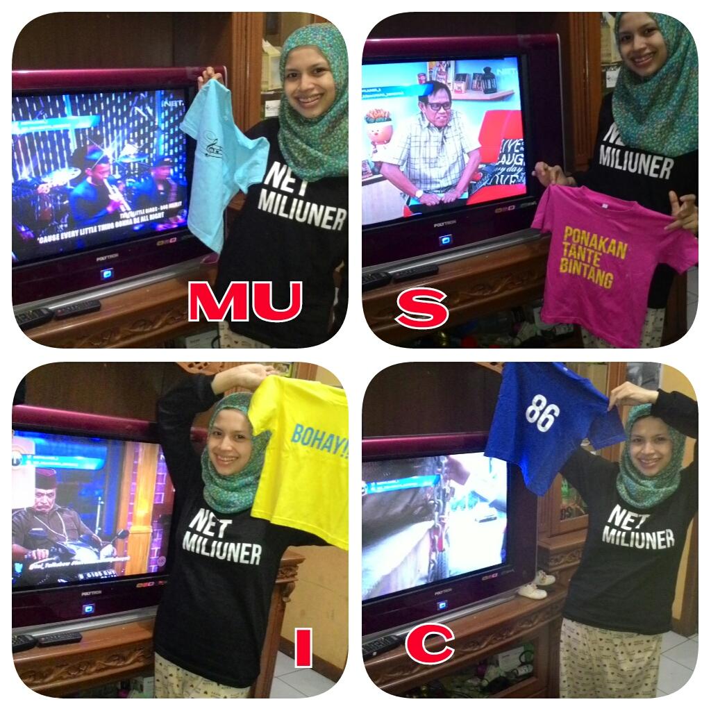 ochyGreen's tweet photo. Hidup semakin indah dengan MUSIC, sesuai dengan CLUE malam ini dari NET MUSIC JUGA #NETMILIUNER_3 http://t.co/3gZvWWQn0I