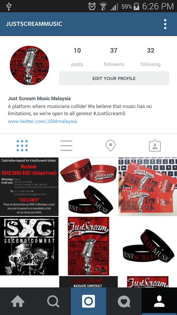 If you haven't, follow us on Instagram! #JustScream5