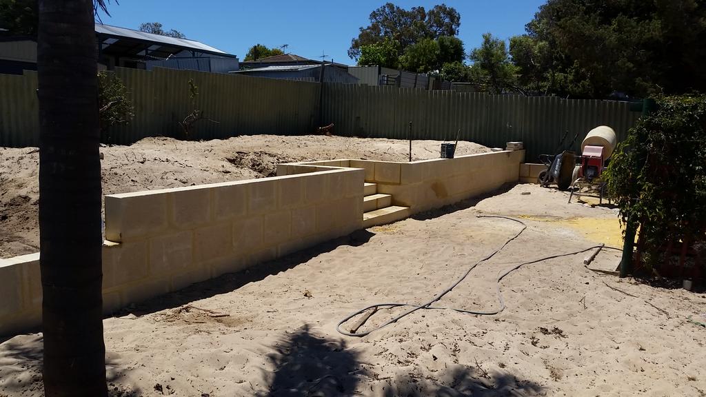 IOLandscapes's tweet image. Making progress in Heathridge. Hope you're enjoying your holidays! #perth #landscaping #summer