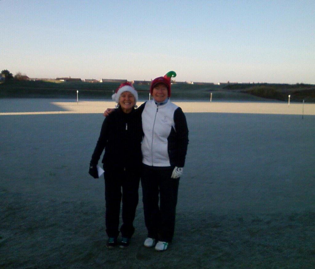 halstead_jackie's tweet photo. @GolfingSwingers Snow - what snow? sun came out later! http://t.co/dt5puRNmIP