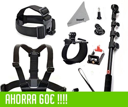 cholloexpress's tweet photo. Set de Accesorios para GoPro por 39,50€ antes 99,99€, sólo quedan 2 http://t.co/B1FwgP04mZ http://t.co/1kJWUiVXbh