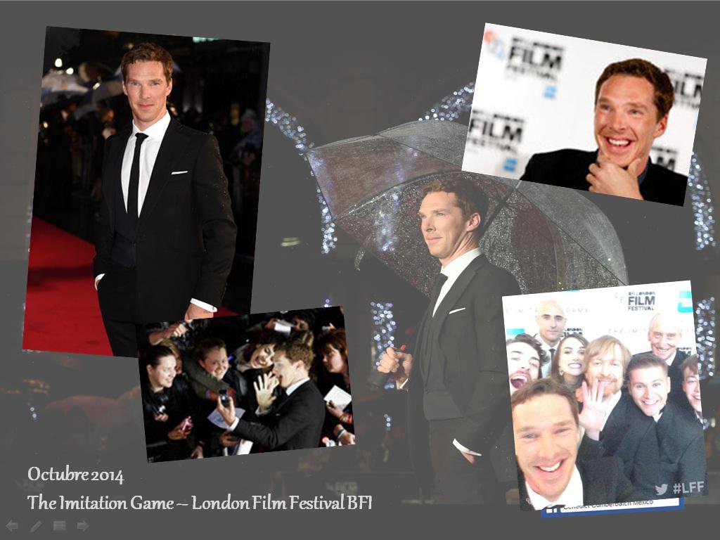 BCumberbatchMex's tweet photo. Lo Mejor de 2014 ~ Octubre (1)
#BenedictCumberbatch #LondonPremiere @ImitationGameuk #LFF2014 @BFI http://t.co/H9Dls9iENN