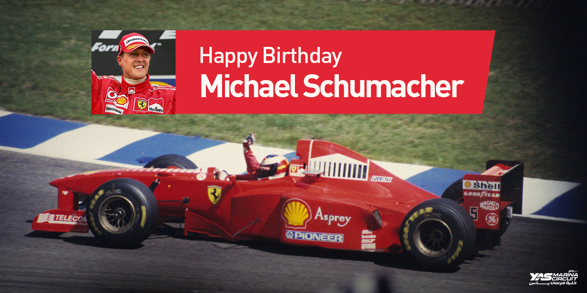 Happy Birthday to the one, the only, Michael Schumacher. 