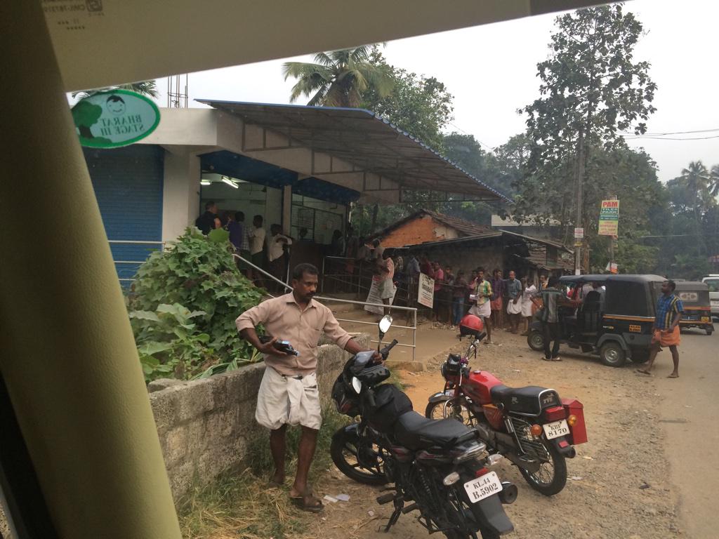 PoppyRadford1's tweet photo. Yesterday clearing out the only alcohol store in our town in Kerala #oops #goodjobradfords #angryindians http://t.co/QOQkG6H7FC