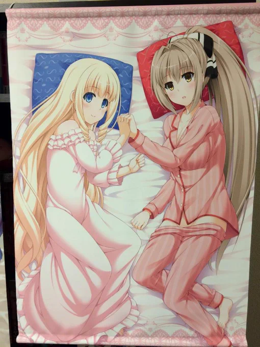 タペストリー来てた、中々良い感じにでけたと思いやす! 