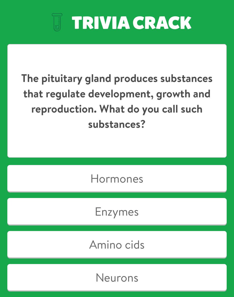 profbdcohen's tweet image. It's almost unfair for me to get this question on Trivia Crack #BIO370 triviacrack.com/en/landing