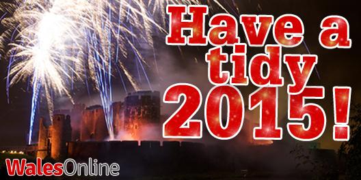 WalesOnline's tweet image. Happy New Year! #NYE2015