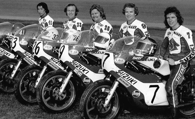 Moto_Archive's tweet image. Team Suzuki 1974.