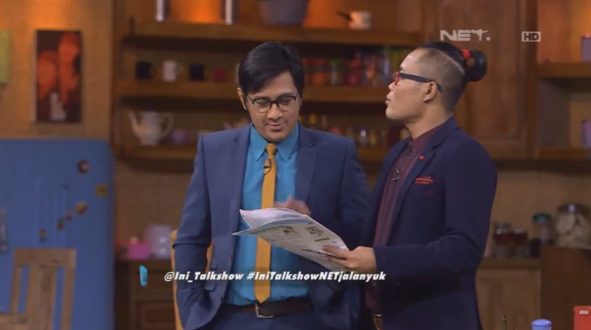 mdtvindonesia's tweet photo. Yuk nonton @Ini_Talkshow dulu bersama Host kita @newsuleprikitiw dan Co-Host kita @andretaulany74 http://t.co/127JOaQW2i