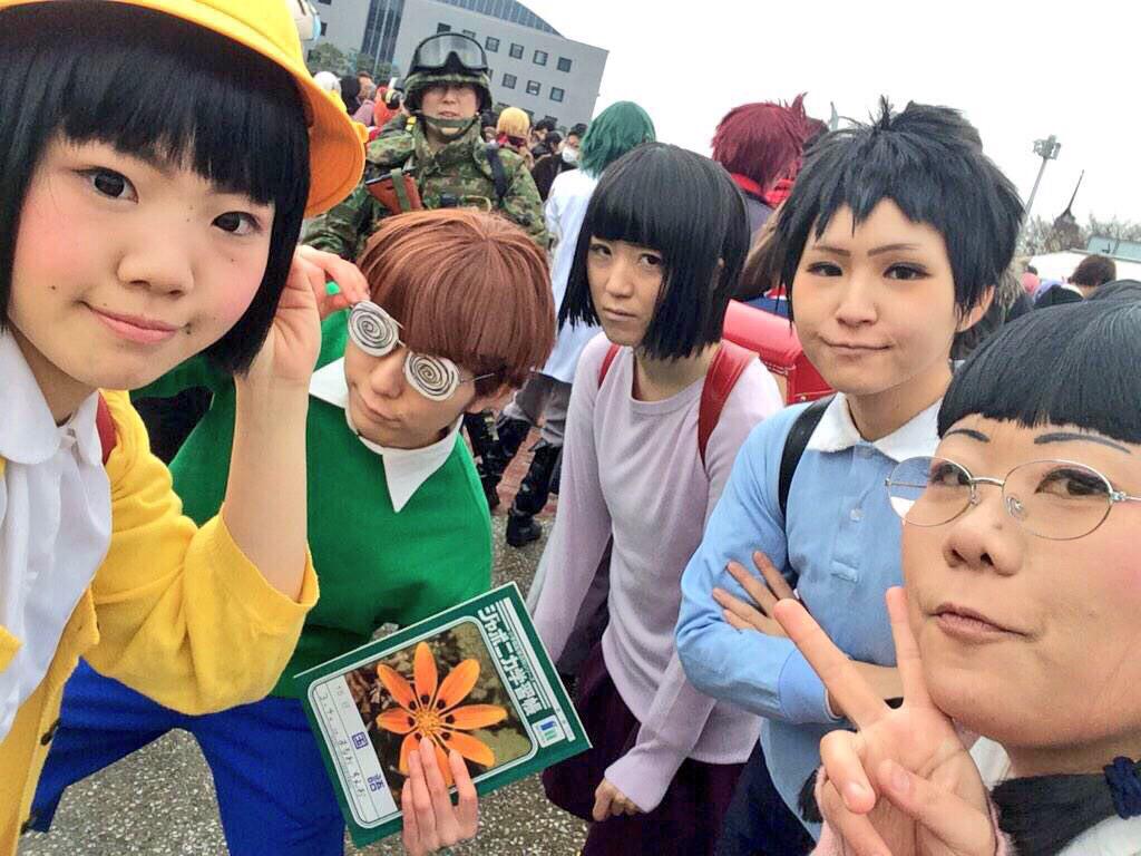 ばったもん河合 キンプリ5周年 ちびまる子ちゃん合わせ 大野くんで参加してきました ヾ ー ノ 寒かったけど楽しすぎた ほりさん かもしださん うらべさん コジャさん やまぴーに見つけてもらってびっくりした 笑 C87 C87コスプレ Http