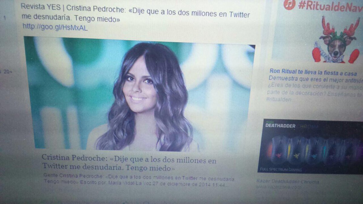 Turismocd's tweet photo. Campaña para seguir a @CristiPedroche por una buena causa #VamosPedroche @MARCARabanales @pedrerol_josep @lamatopor http://t.co/l5nQSjUDqg