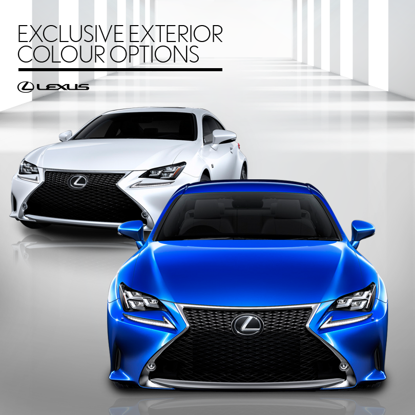 LexusAE's tweet photo. The #RCFSport. Available in exclusive colours: #RadiantBlue & #WhiteNova. Do you have a favorite? http://t.co/hhULPeai6E