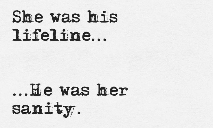 They completed each other...