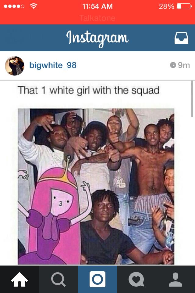 Nenenappyboy's tweet photo. Laughing at what racist black folks post on Instagram!!!! Lol!!! http://t.co/V4x8ALt3AC