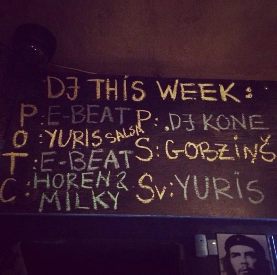 Lieliskas nedēļas sākums <a href="/cubacafe/">Cuba Cafe</a> ! Tiekās! ;)