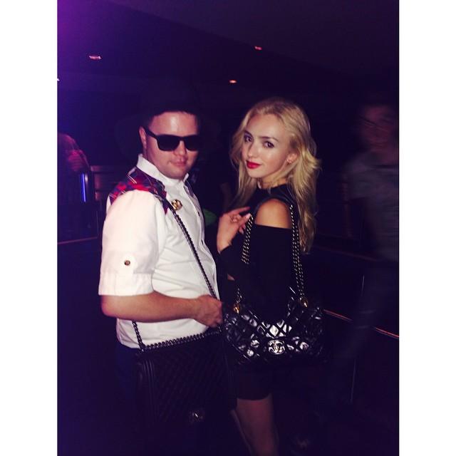 ipeypeylist's tweet photo. @PeytonList 
Hair whipped and ready for round two at Space Mountain! ✌️Kevin is #workinit #styleside # #isthatathing? http://t.co/9dj2CpFHw9