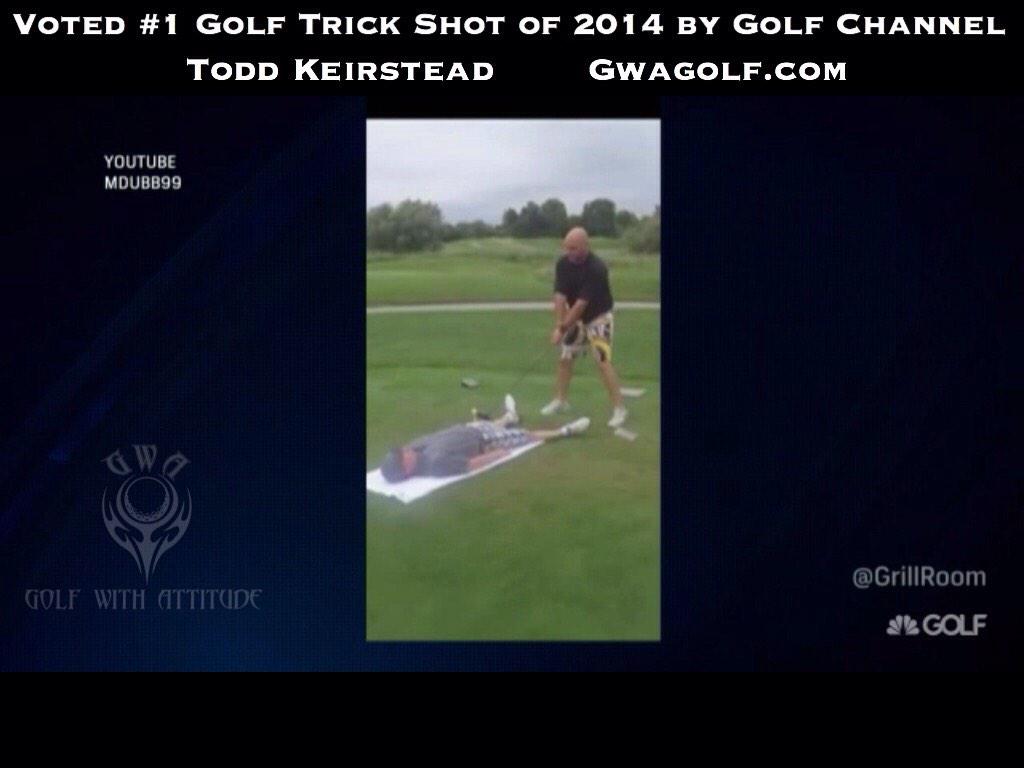 Voted #1 Trick Shot for 2014. Ty <a href="/GolfChannel/">Golf Channel</a>.
<a href="/theScore/">theScore</a> <a href="/Bobatscoregolf/">Ира Бородина</a> <a href="/GolfTalkCanada/">GOLF TALK CANADA</a> <a href="/TSN_Sports/">TSN</a> <a href="/GolfChannelPR/">Golf Channel PR</a>