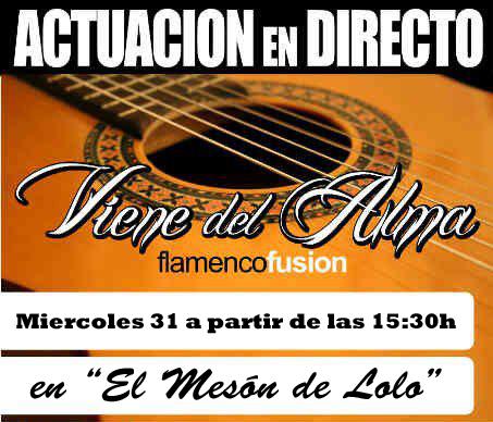 Viene_del_Alma's tweet photo. Con quien pasar la última tarde del año mejor que con tu grupo favorito? Vente "al Lolo" a pasar una buena tarde!!! http://t.co/E5rs9m35t9