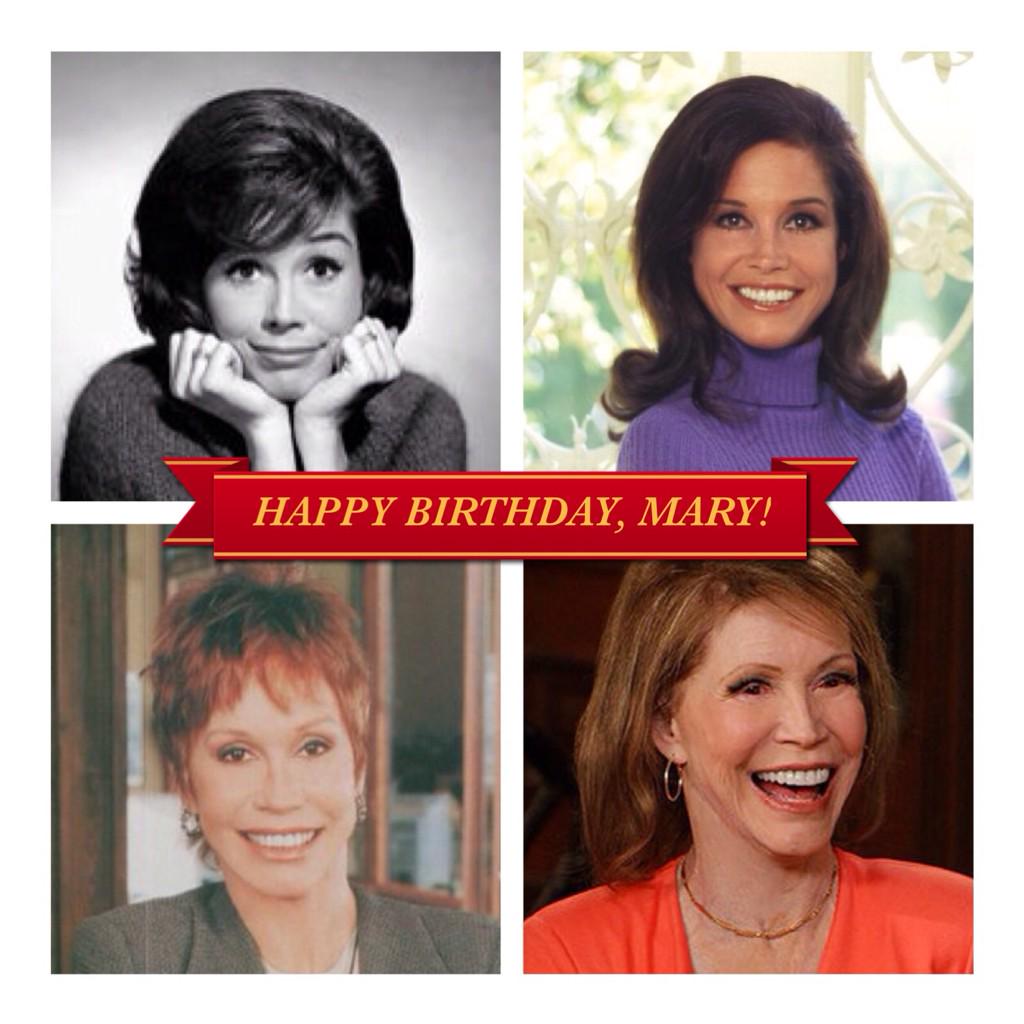 Happy Birthday to the one and only, Mary Tyler Moore!   
