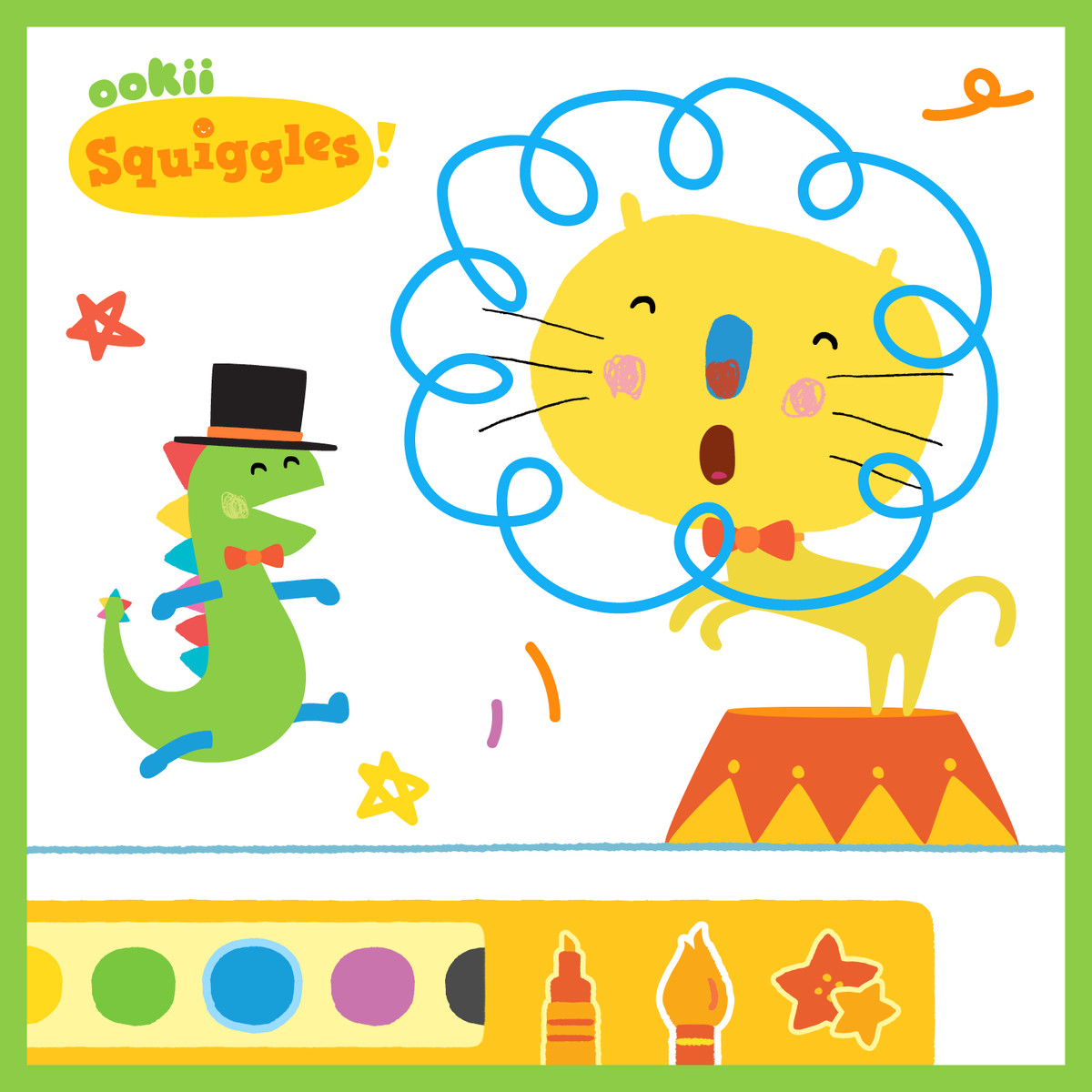 OokiisWorld's tweet photo. Roar! Draw a squiggly mane to turn Ookii's kitty into a lion! Play our new #app today: http://t.co/3Y9FfLDV5M http://t.co/nzk3TxDLNn