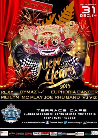 One Night In Bali <a href="/terracejogja/">TerraceJogja</a> New Years Party 2015