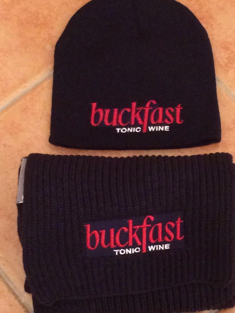 StewartWilson19's tweet photo. #competition time again!! For your chance to win a #Buckfast Hat &amp; Scarf set, simply follow &amp; RT to enter . http://t.co/2ukExR0p3I