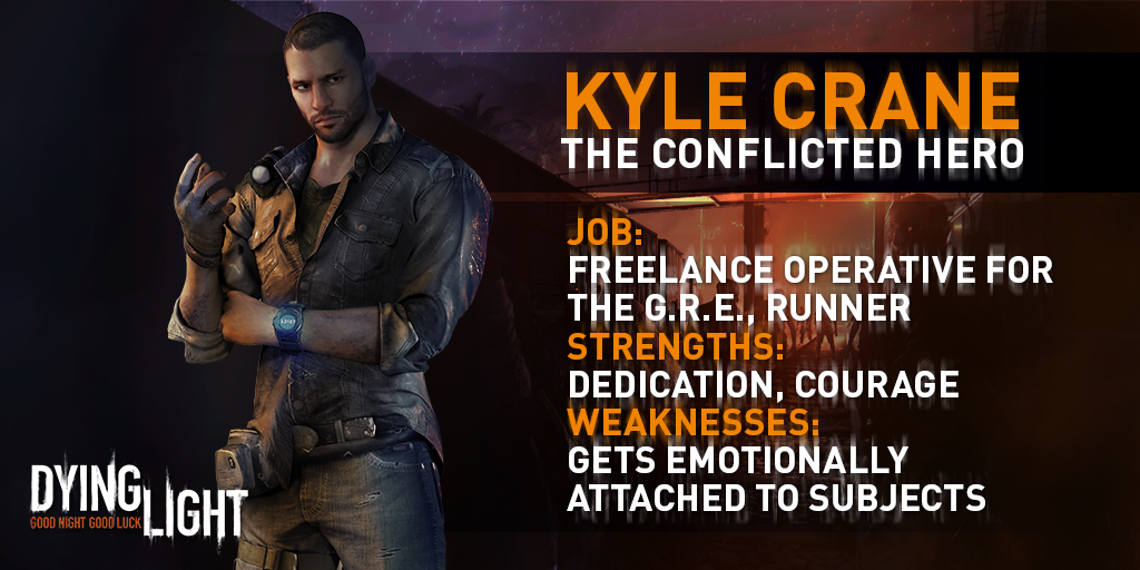 “Meet Kyle Crane, your main man. 