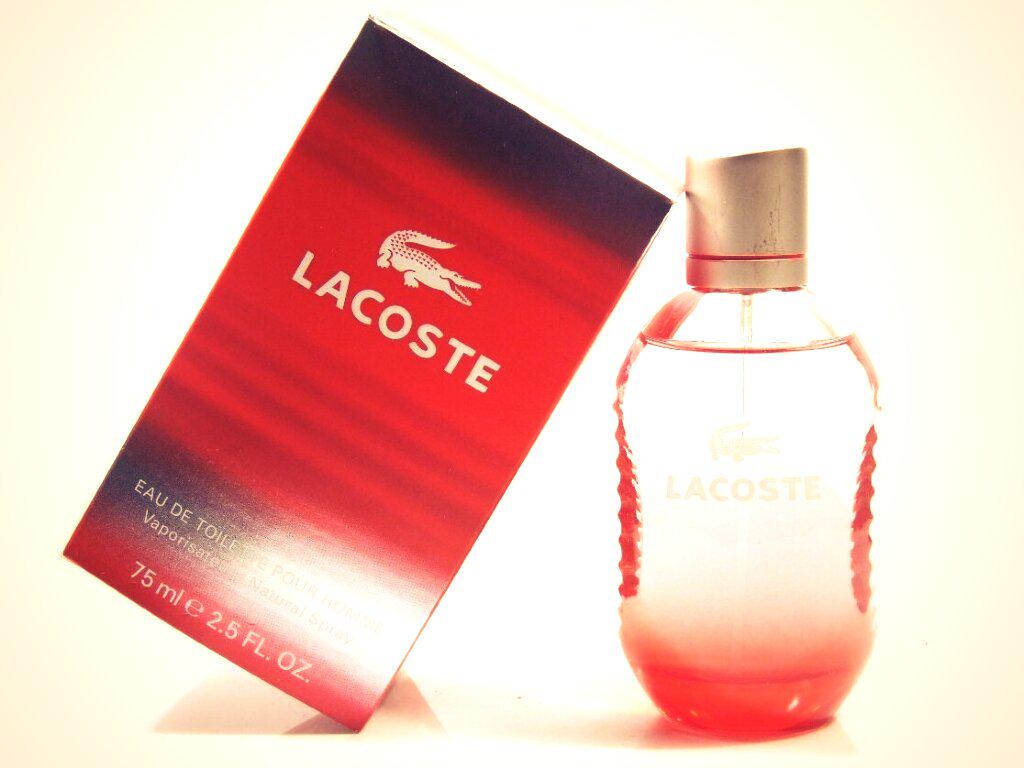 lacoste red notas
