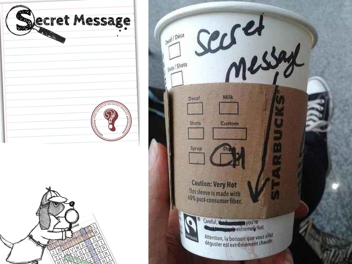 GoSecretMessage tweet picture