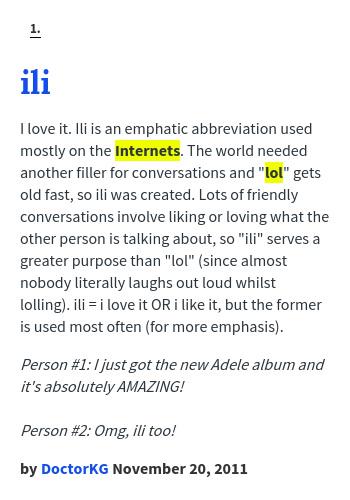 L.O.L: What does LOL mean in Internet? Love Outdated