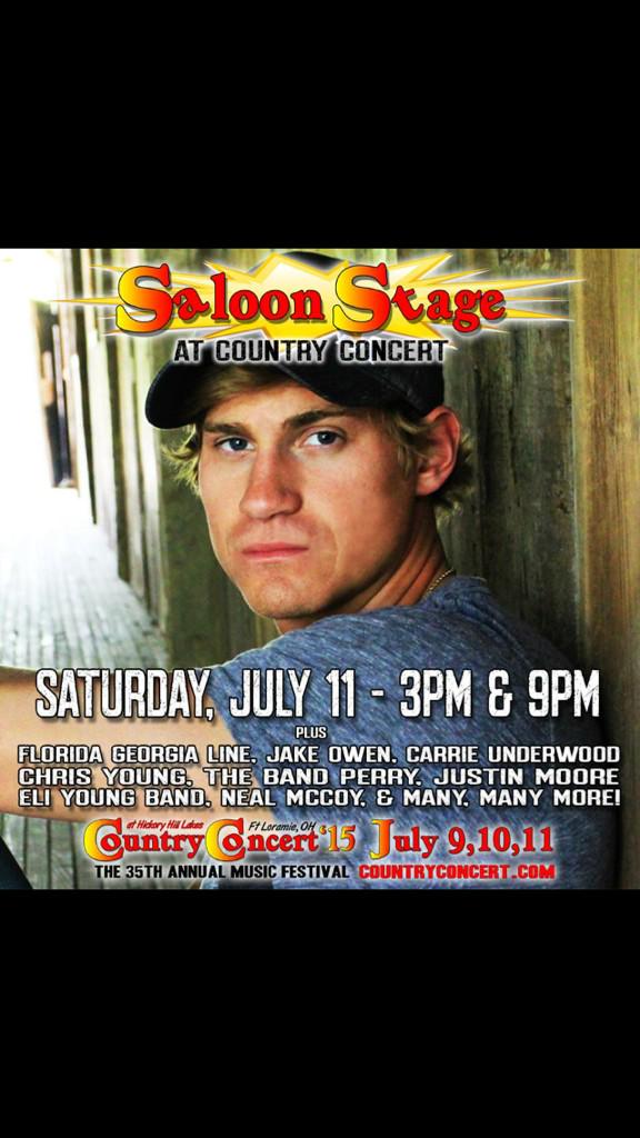 countryconcert's tweet photo. “@ClarkManson: @countryconcert is gonna get rowdy this July!!!! Can't wait!! http://t.co/B48fXlaP4m” #HowWeKickIt #CountryConcert15